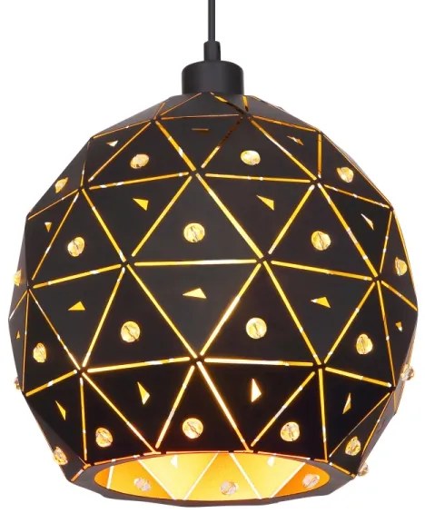 Globo 54029H - Lampadario a sospensione con filo JODIE 1xE27/60W/230V diametro 25 cm