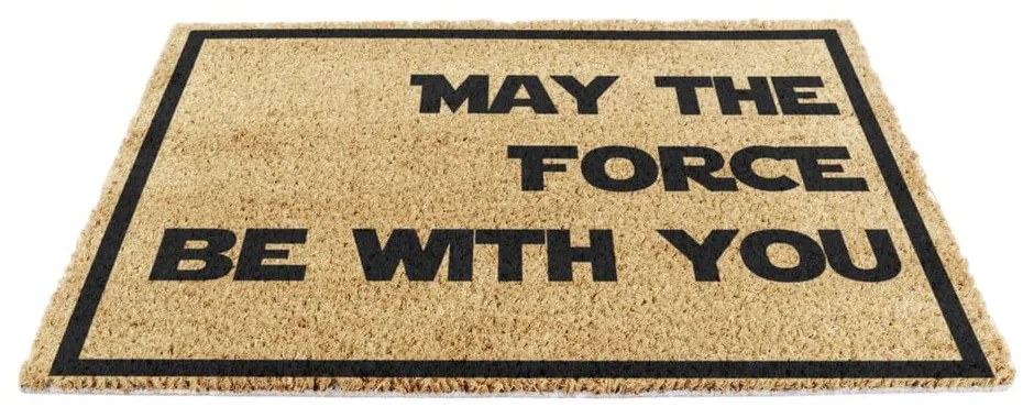 Zerbino in cocco 40x60 cm May the Force Be With Your - Artsy Doormats