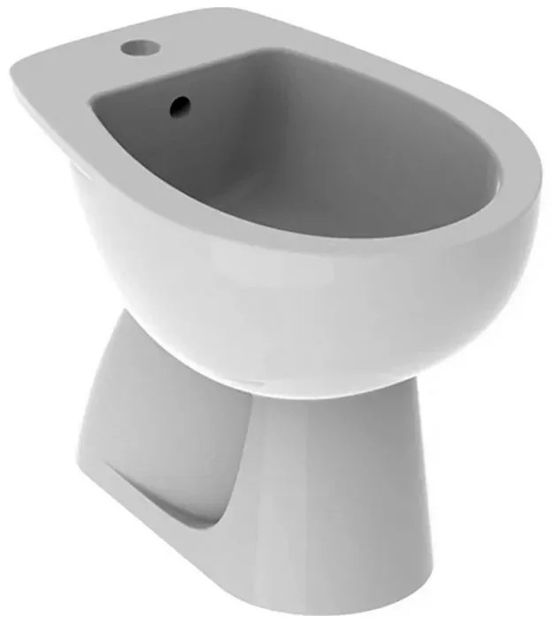 Sanitari tradizionali Geberit con scarico a terra e copriwc Colibrì
