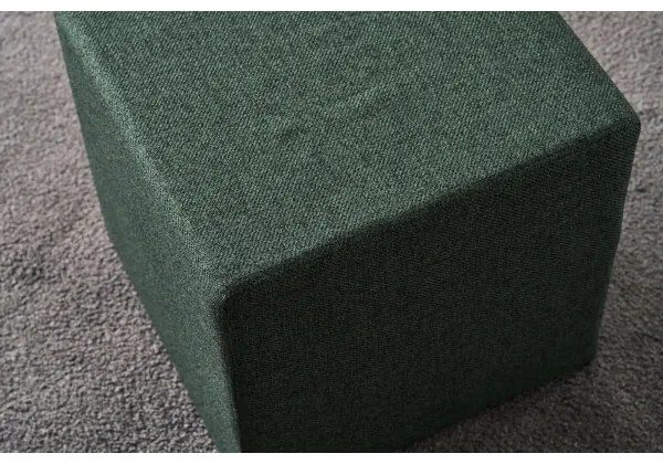 Pouf CUBI 40x40 cm verde
