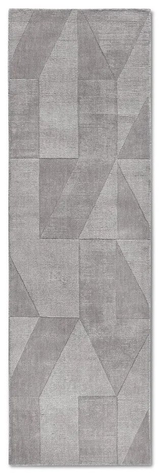 Passatoia grigia in lana tessuta a mano 80x250 cm Ursule - Villeroy&amp;Boch