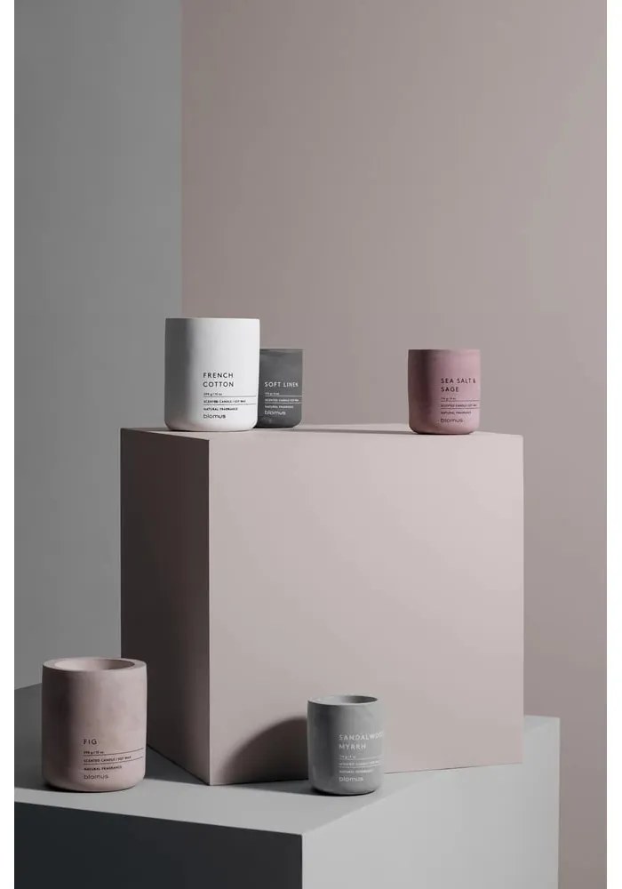 Candela in cera di soia profumata tempo di combustione 24 h Fraga: Bergamot Orange – Blomus