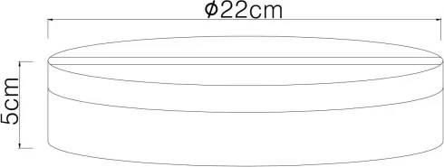 Globo 12387-18 - Plafoniera LED MATTHEW LED/12W/230V
