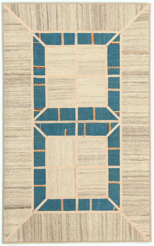 Kilim Tappeto 160x100 (Iran) Tessuto A Mano