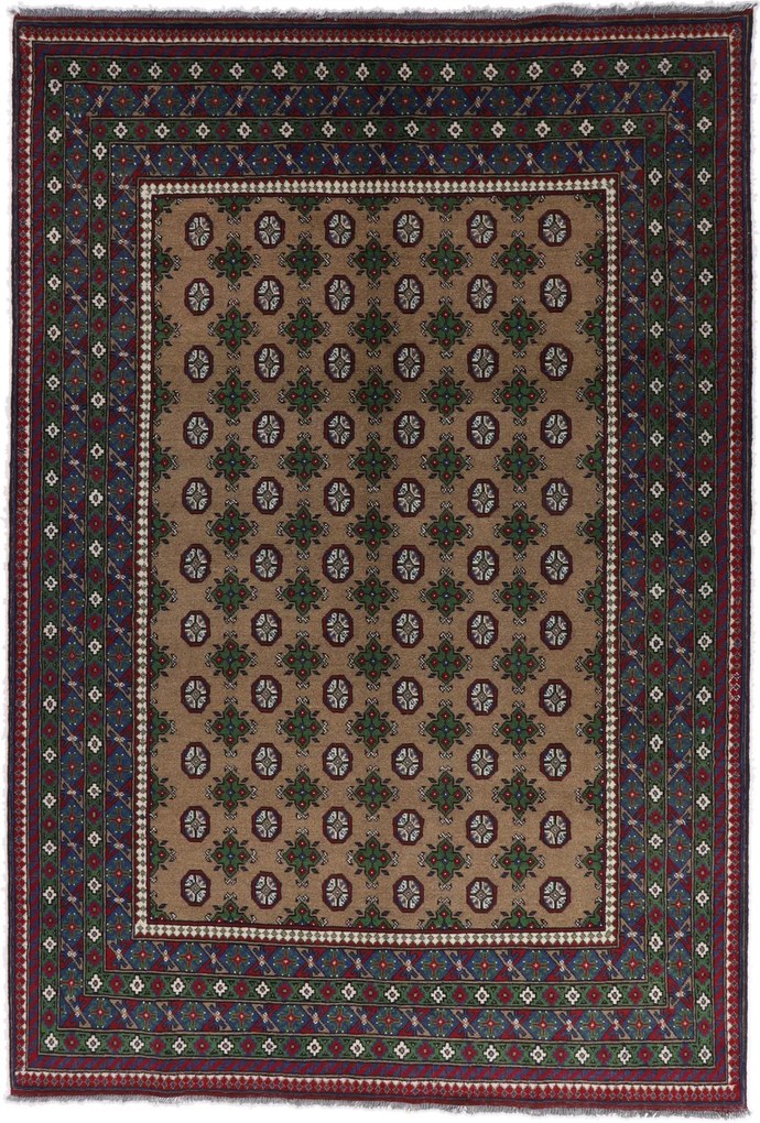 Afghan Tappeto orientale 200 x 290 (Afghanistan) Annodato A Mano