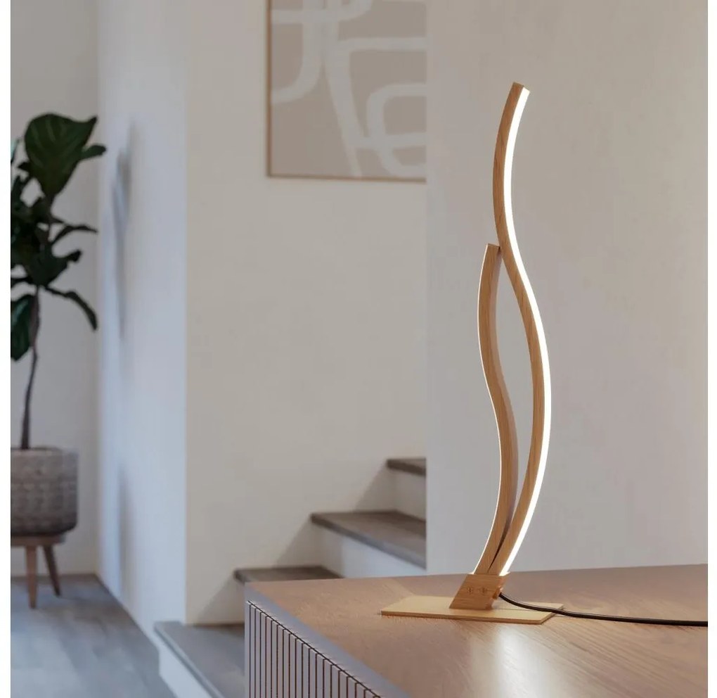 Eglo 901213 - Lampada da tavolo LED GRISOLIA LED/12W/230V 4000K beige