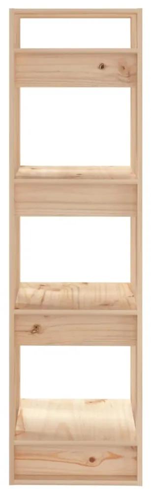 Libreria/divisorio 41x35x125 cm in legno massello di pino