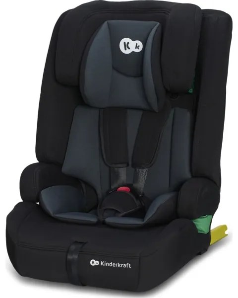 KINDERKRAFT - Seggiolino auto SAFETY FIX 2 i-Dimensioni (76-150 cm) nero