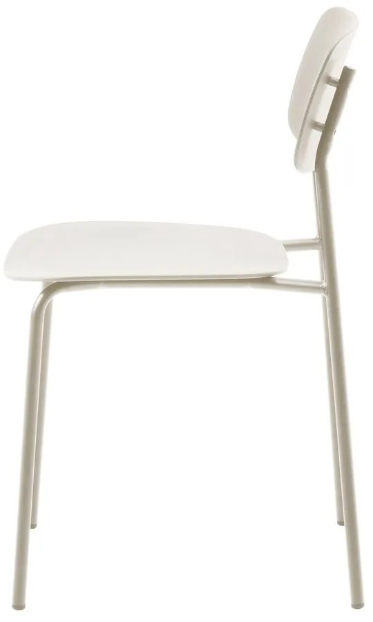 Sedie da pranzo in set bianche 2 pz Kirkland – Unique Furniture