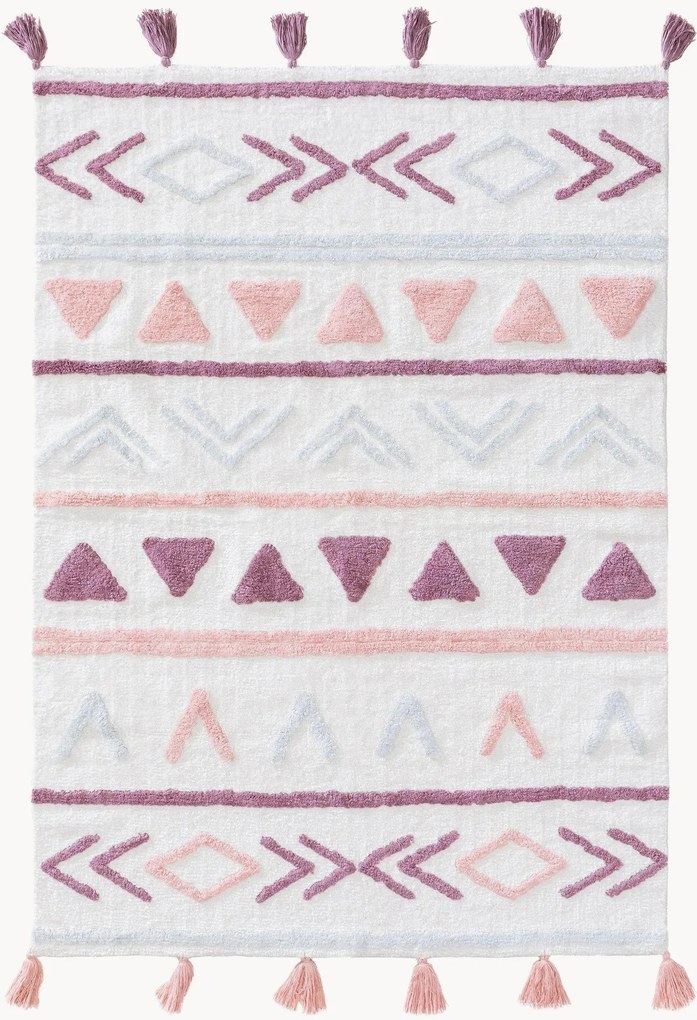 Tappeto per bambini lavabile fatto a mano Levi