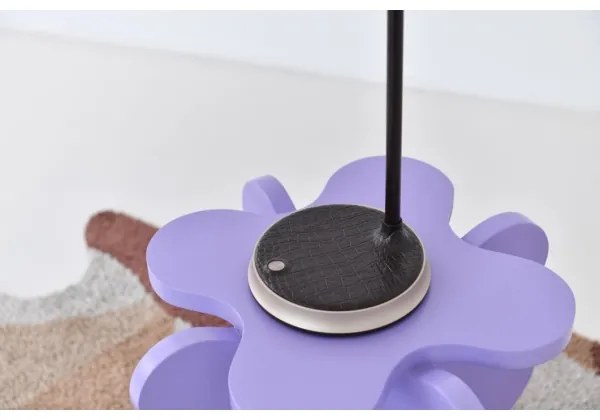 Immax 08971L - Lampada da tavolo LED dimmerabile FINCH LED/9W/12/230V marrone/oro