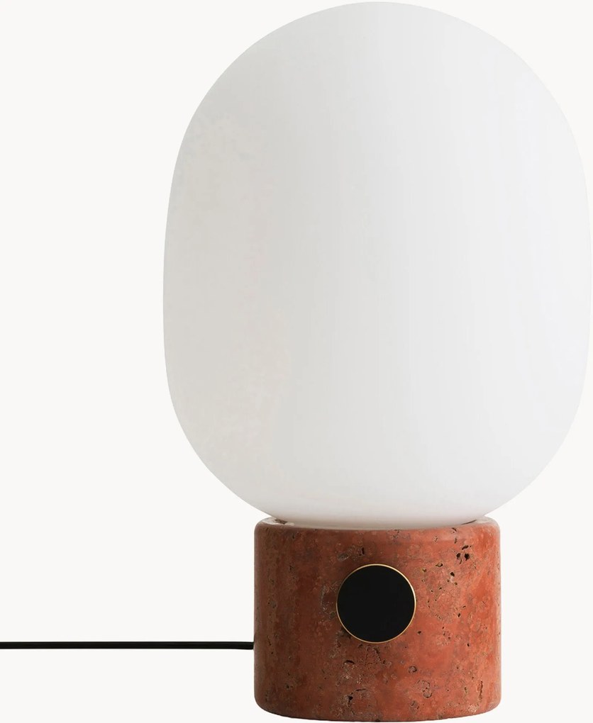 Lampada da tavolo piccola con luce regolabile JWDA, alt. 32 cm