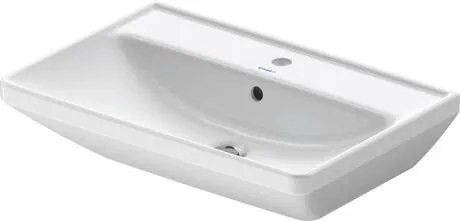 Lavabo 65x44 sospeso Monoforo con Troppopieno Bianco D-Neo 2366650000 Duravit