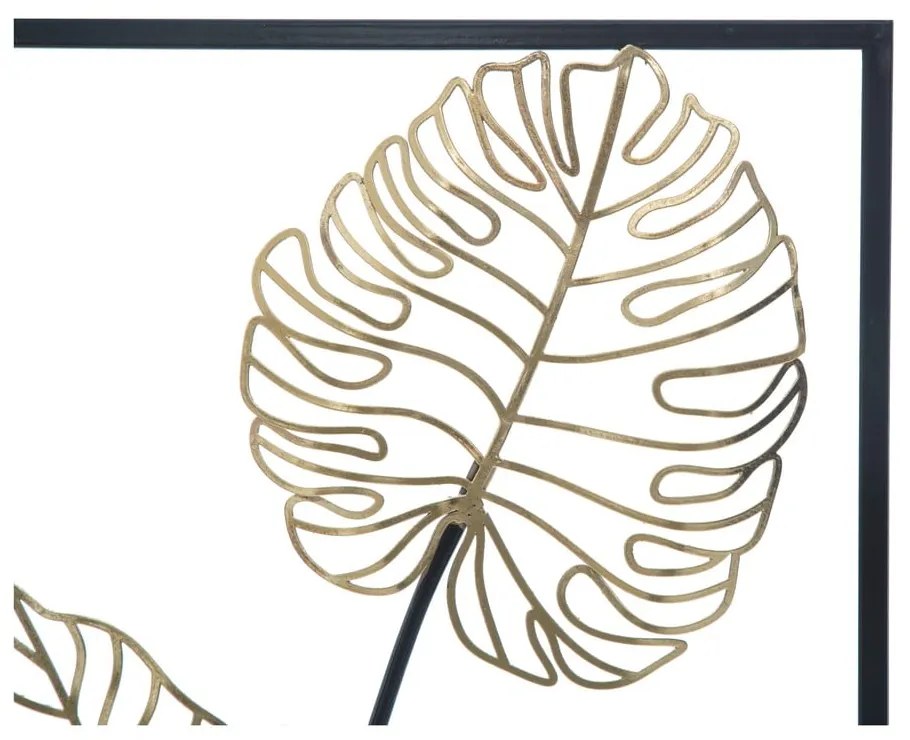 Decorazione da appendere in metallo con motivo a foglie Mauro Ferretti -B-, 31 x 90 cm Luxy - Mauro Ferretti