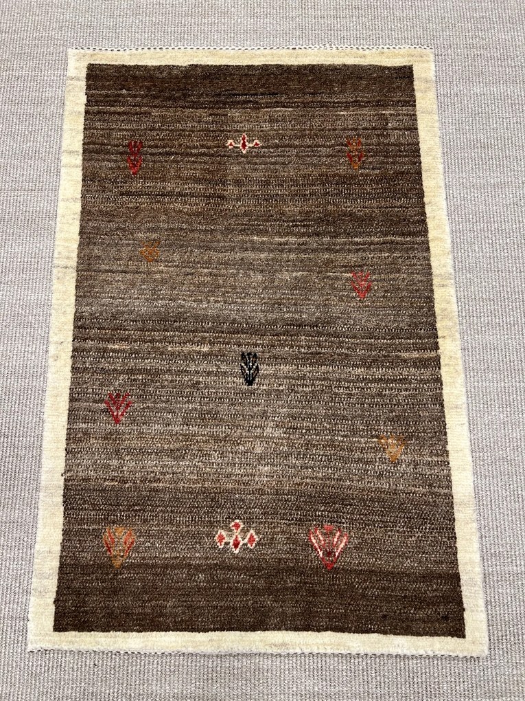 Gashguli Tappeto 80x120 Marrone (Iran) Annodato A Mano