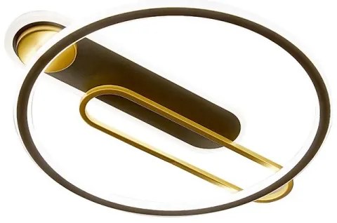 Plafoniera LED dimmerabile LED/60W/230V 3000-6500K nero + telecomando