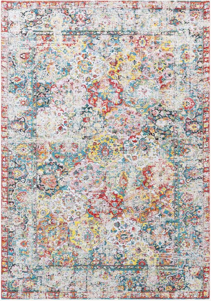 Tappeto jacquard lavabile da interno-esterno Bakhtiari