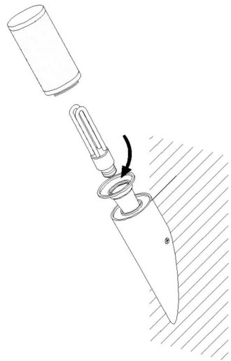 EGLO 81753 - Applique da esterno HELSINKI 1xE27/15W/230V IP44