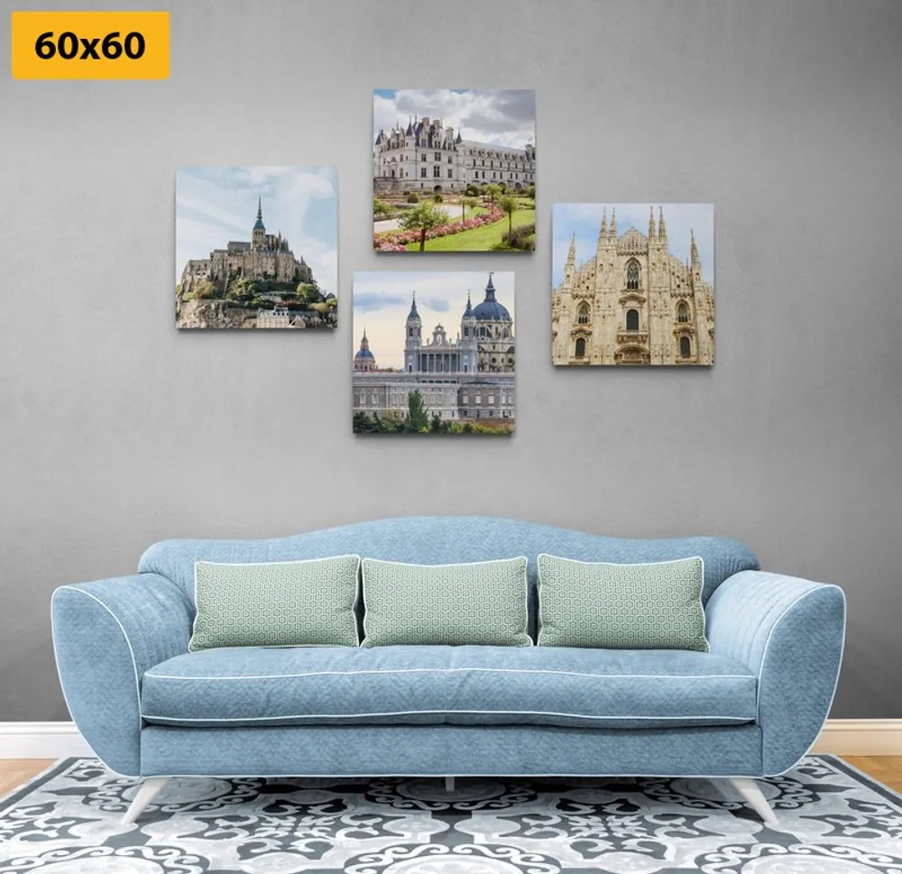 Set di quadri – Monumenti storici