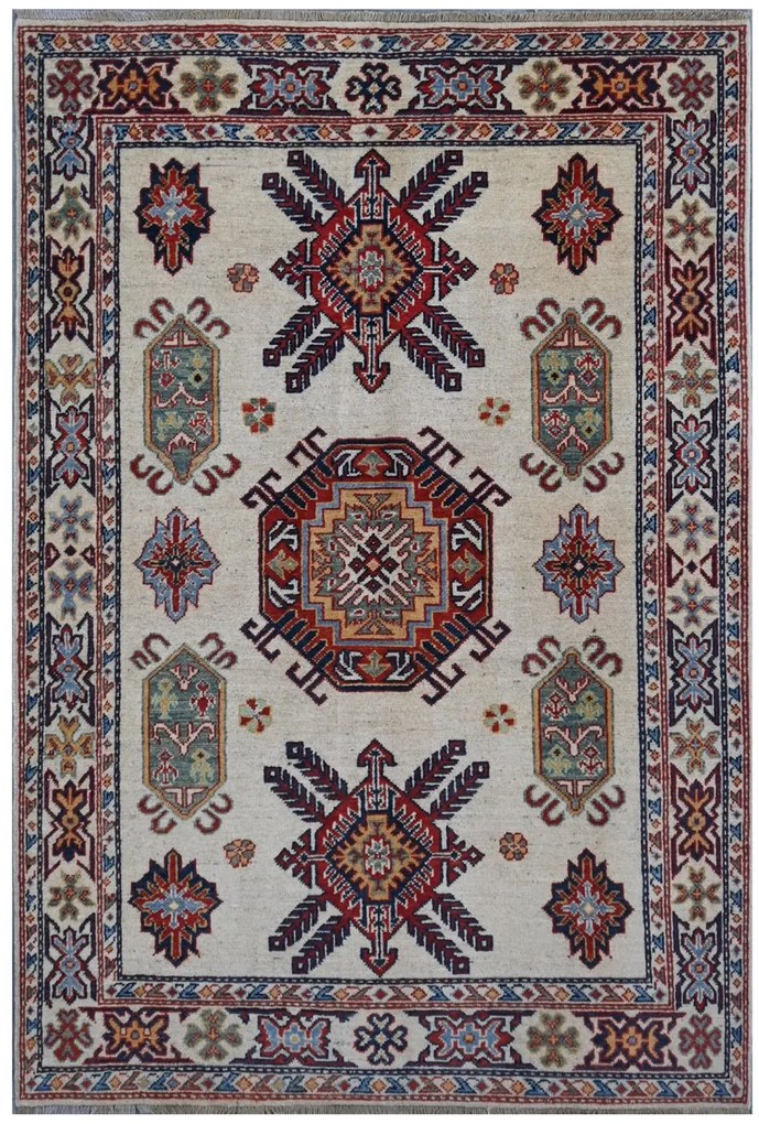 Kazak Tappeto 180x120 (Pakistan) Annodato A Mano