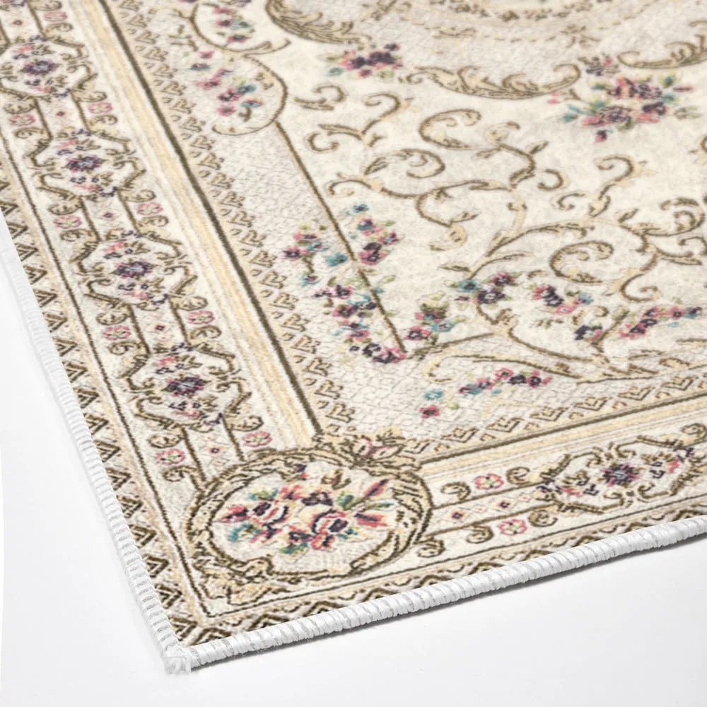 Set di tappetini per il bagno marroni/beige 2 pz 60x100 cm – Foutastic