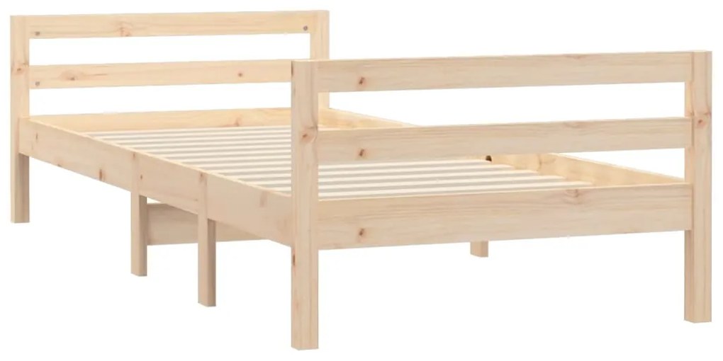Giroletto 90x200 cm in legno massello di pino
