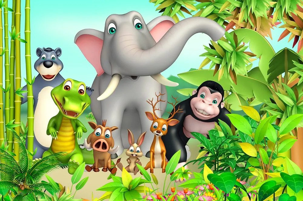 Carta da parati – Animali carini