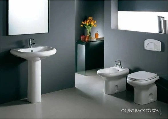 Lavabo 65 cm con colonna Orient RAK Ceramics ORWB00001