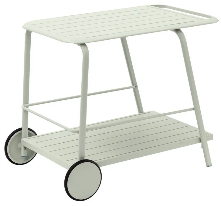 Carrello da dessert in alluminio colore verde Naterial   X 69.5 cm