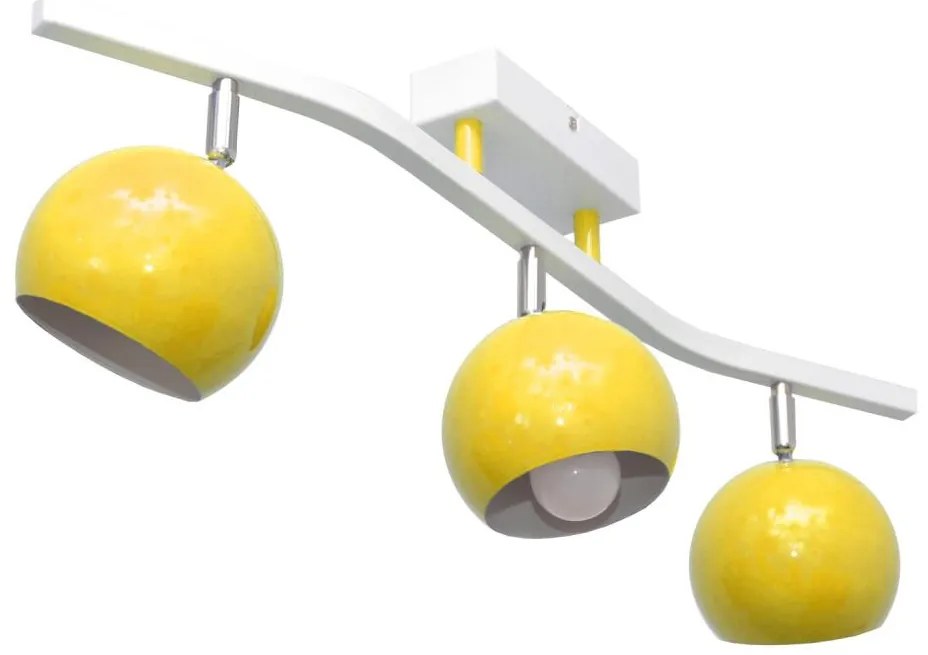 Faretto MORRIS 3xE27/15W/230V giallo