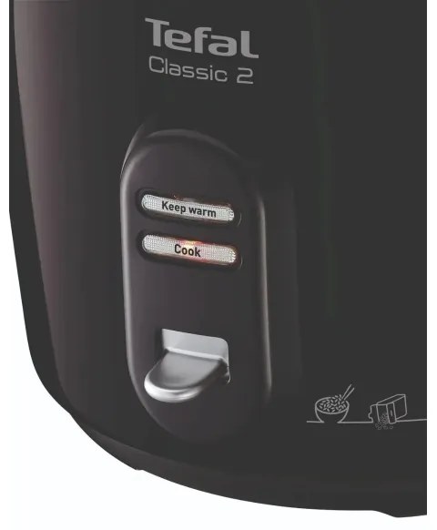 Tefal - Cuociriso CLASSIC 500W/230V 3 l nero