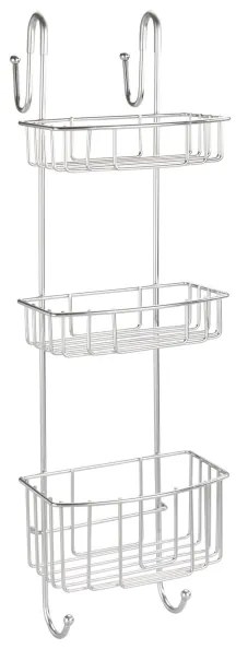 WENKO 24422100 - Mensola OLESI 22,5x70 cm in acciaio inox/argento