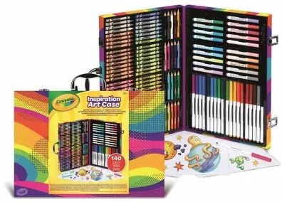 Set di colori Crayola Rainbow 140 Pezzi