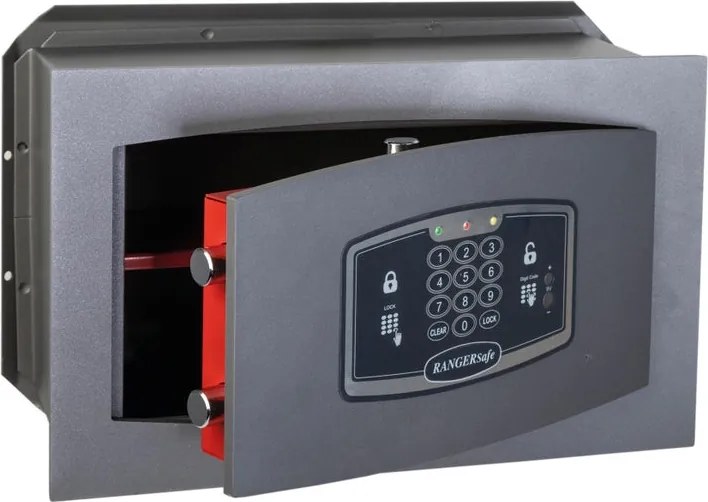 Cassaforte con codice elettronico RSE/4 a incasso L 40 x H 25 x P 19.5 cm