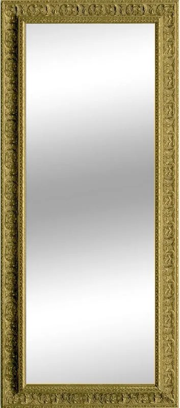 Specchio Venere  rettangolare in legno oro 58 x 143 cm