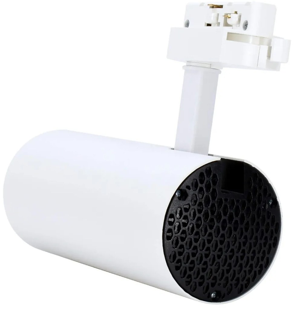 Faro LED per binario Bifase 24W angolo 24° - BIANCO Colore Bianco Caldo 2.700-3.200K