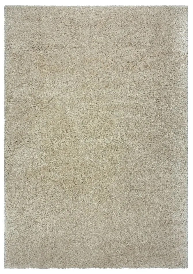 Tappeto lavabile beige in fibre riciclate 120x170 cm Fluffy - Flair Rugs