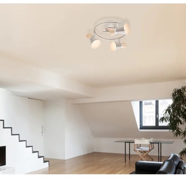 Globo 54807-3 - Faretto AERON 3xE14/25W/230V