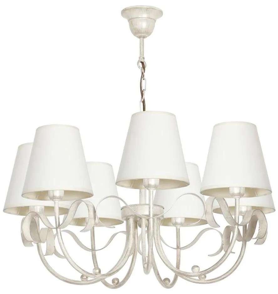 Lampadario a sospensione con catena MOTTO 7xE14/60W/230V