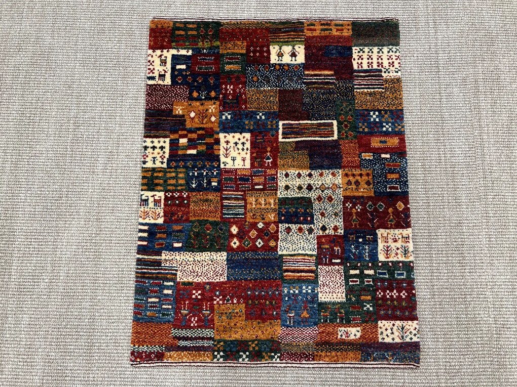 Loribaft Tappeto persiano 80 x 70 (Iran) Annodato A Mano