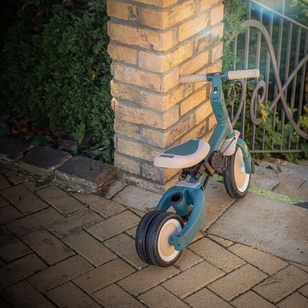 PETITE&amp;MARS - Triciclo per bambini 5in1 TURBO Misty Green