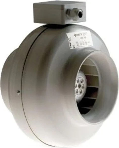 Aspiratore centrifugo AKL100L Ø 100 mm, portata aria 250 m³/h