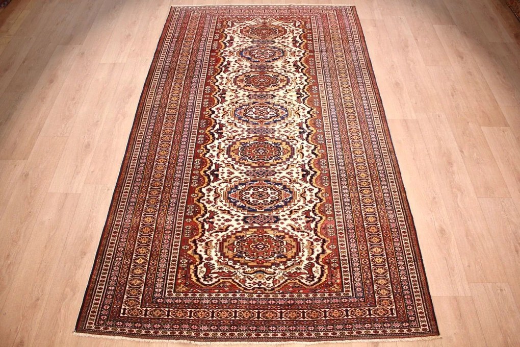 Tabriz Tappeto 280 x 160 (Iran) Annodato A Mano
