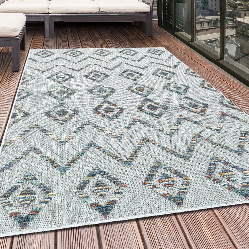 Tappeto per esterni grigio chiaro 200x290 cm Bahama - Ayyildiz Carpets