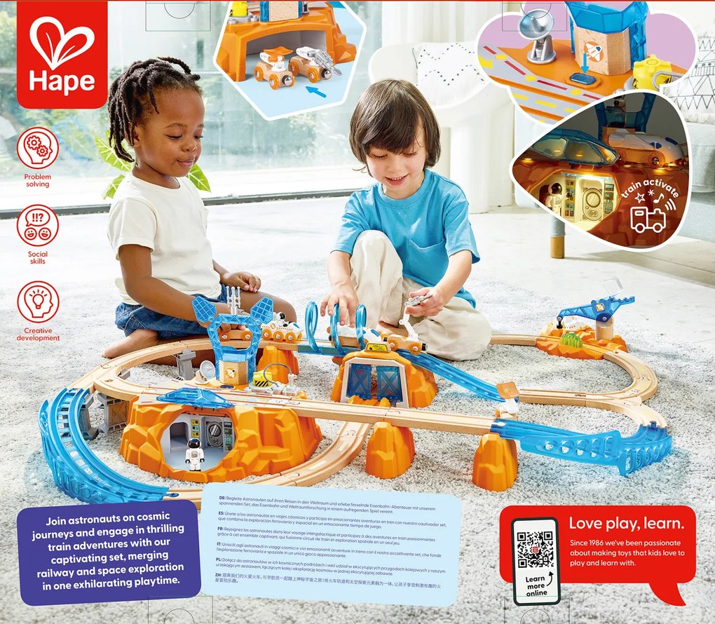 Ferrovia - Set esplorazione su Marte - 48 pezzi