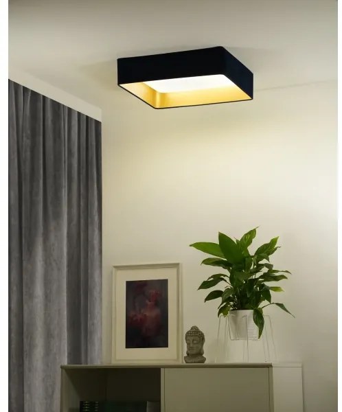 Brilagi-LED Lampada dimmerabile VELVET SQUARE LED/36W/230V Wi-Fi Tuya+telecomando blu scuro