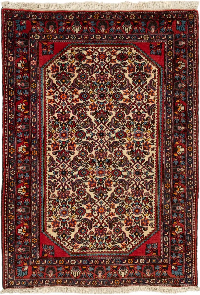 Hamedan Tappeto 110 x 160 (Iran) Annodato A Mano