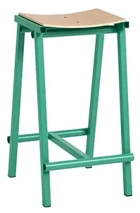 Taburete 8 Bar Stool Low Soft Jade - Hay