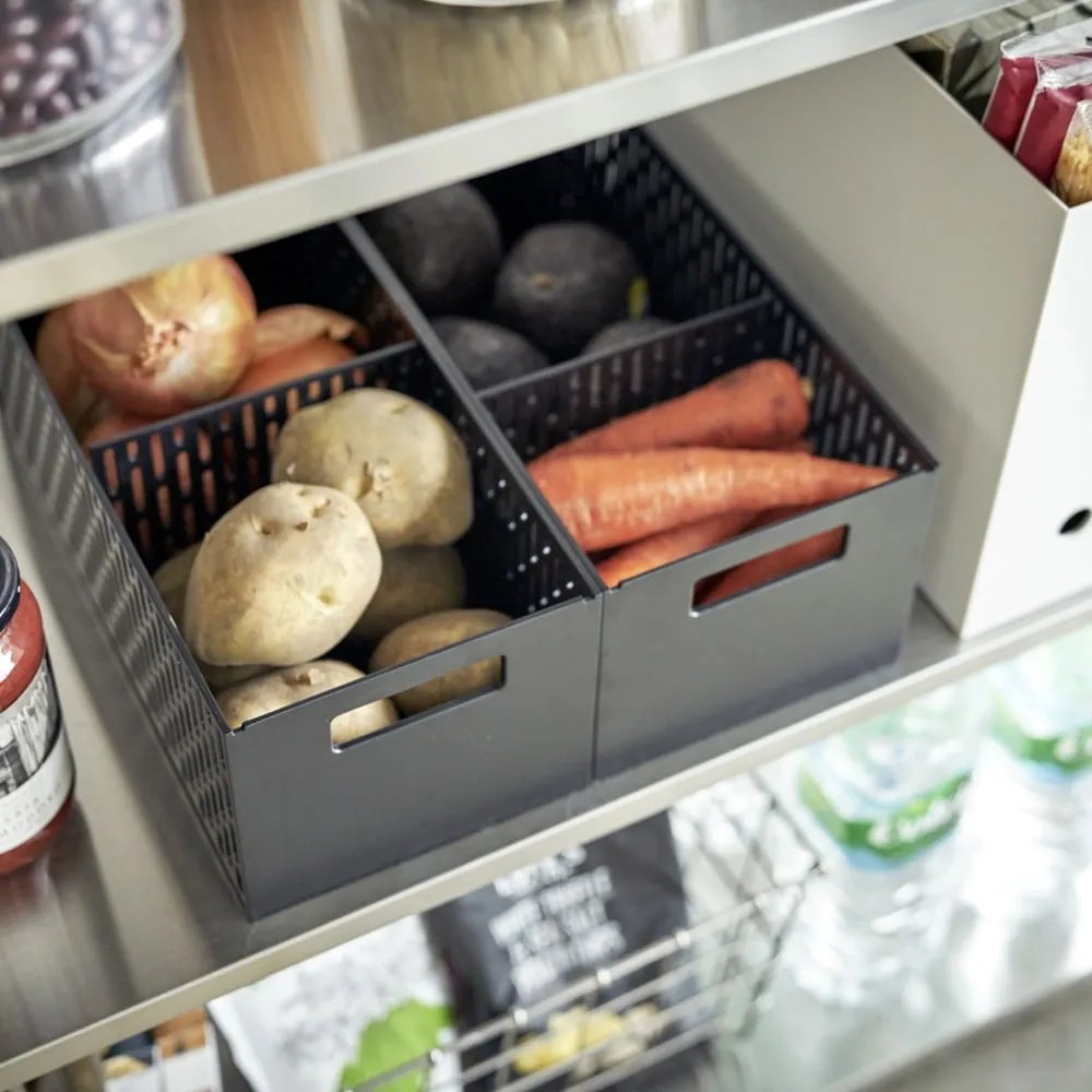 Cesto portaoggetti in plastica Tower - YAMAZAKI