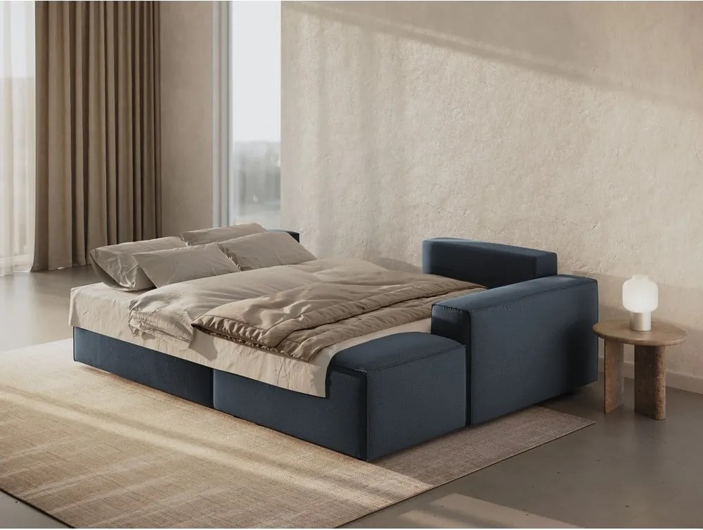 Angolo divano letto blu (angolo destro) Jodie - Micadoni Home
